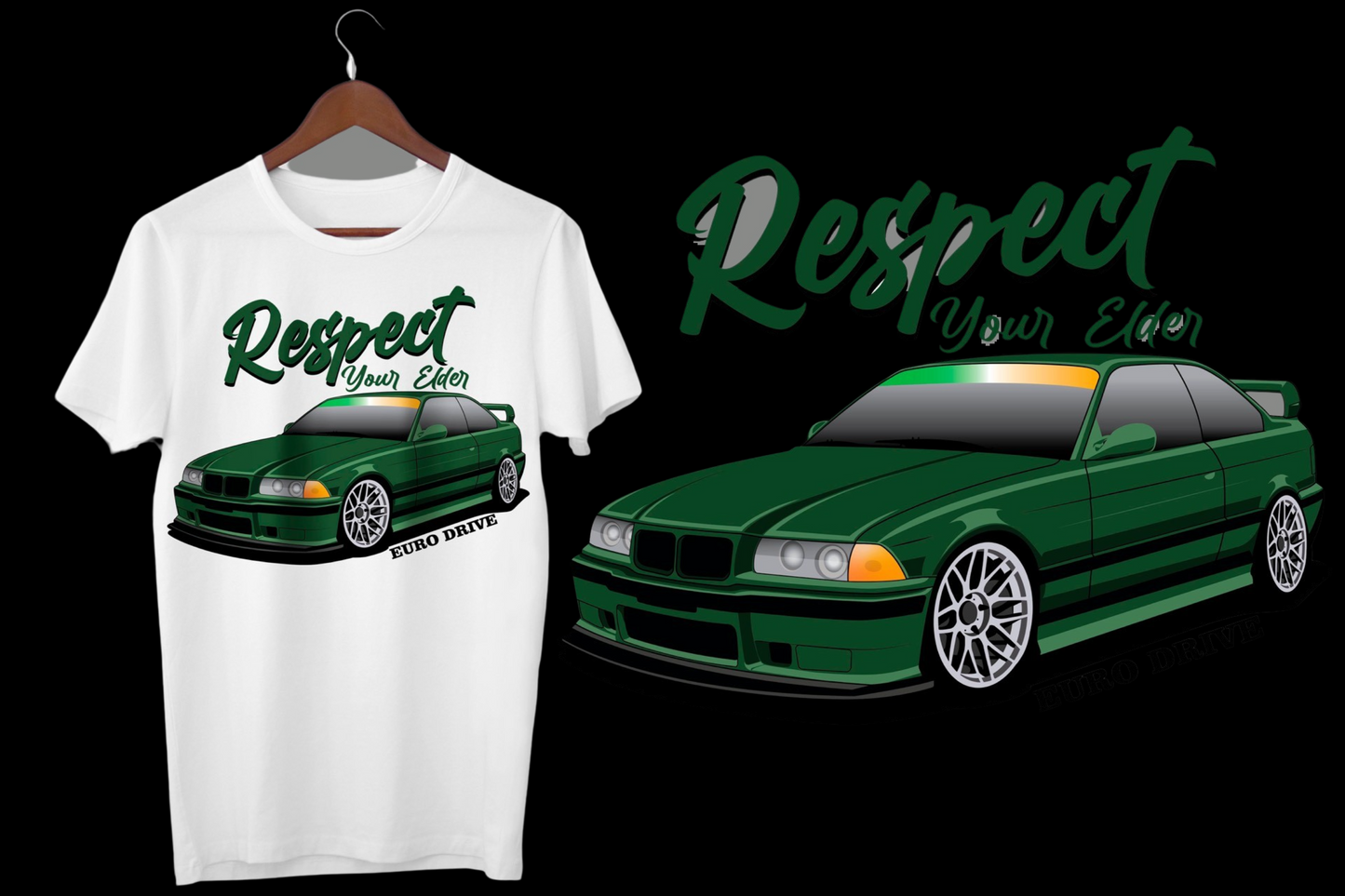 🇮🇪 Respect your Elder E36 T-shirt