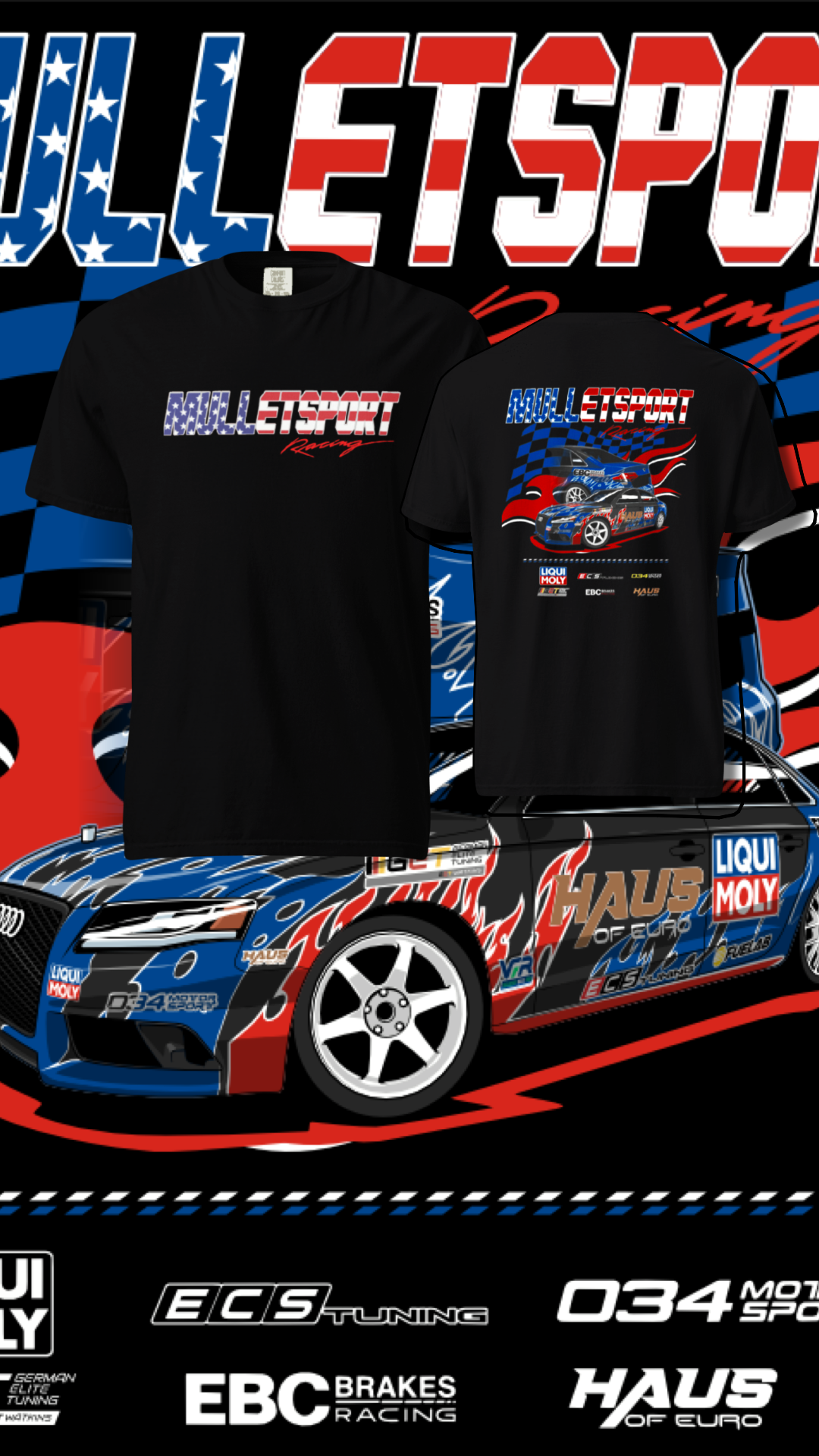 MULLETSPORT CREW T-SHIRT