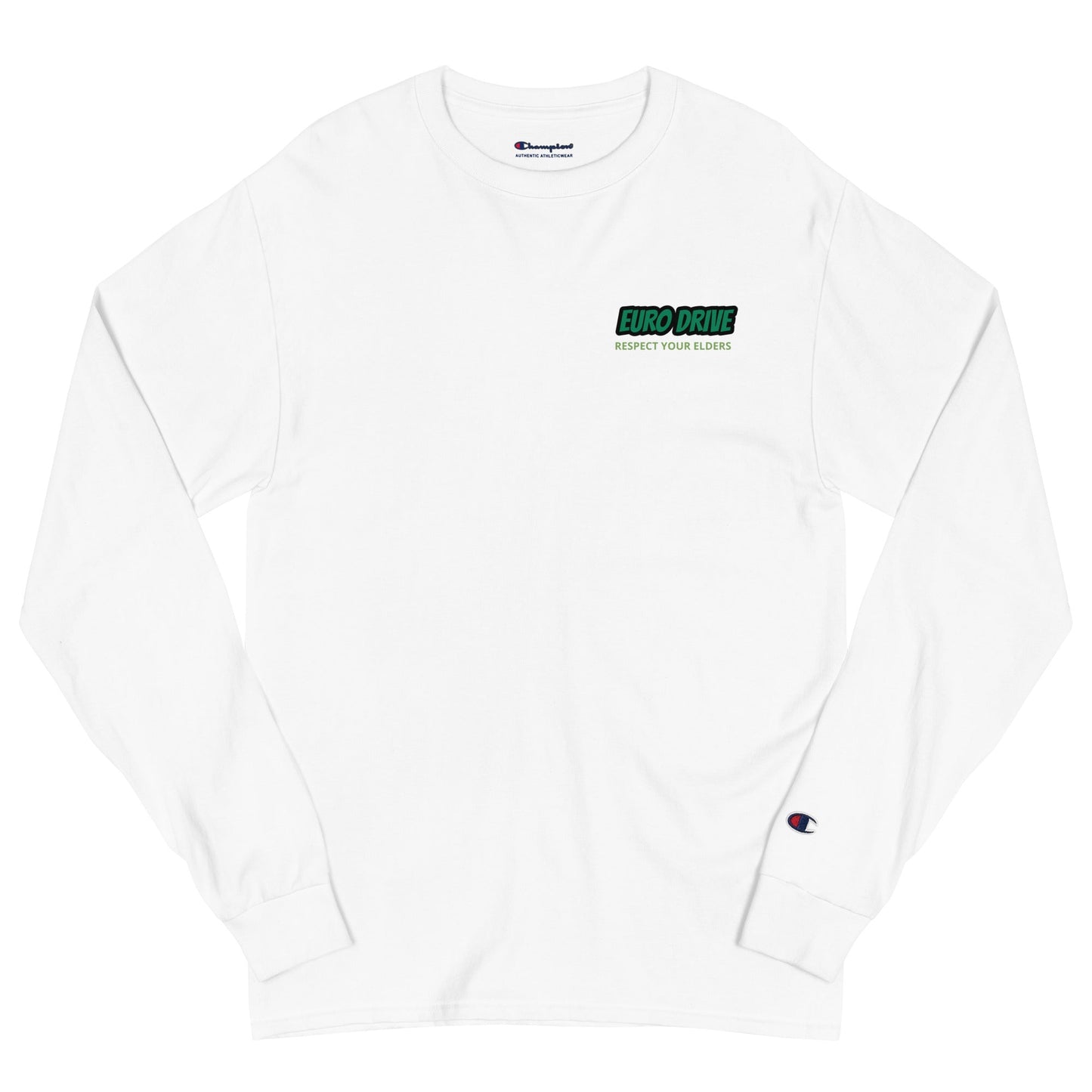 Men's Champion Long Sleeve Shirt - EURO DRIVE LLC