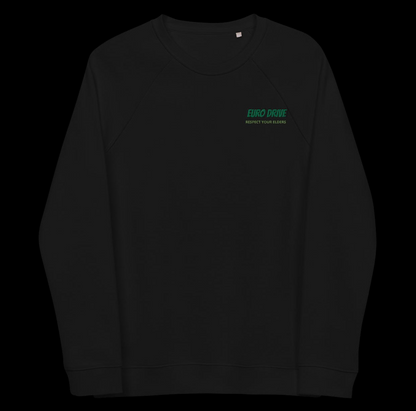 IRL Respect your Elders Organic Raglan Sweatshirt