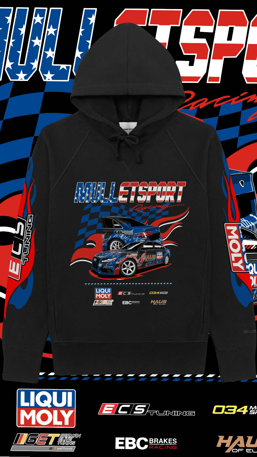 MULLETSPORT RACING HOODIE