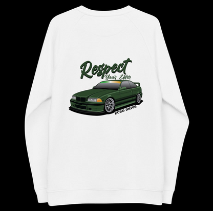 IRL Respect your Elders Organic Raglan Sweatshirt