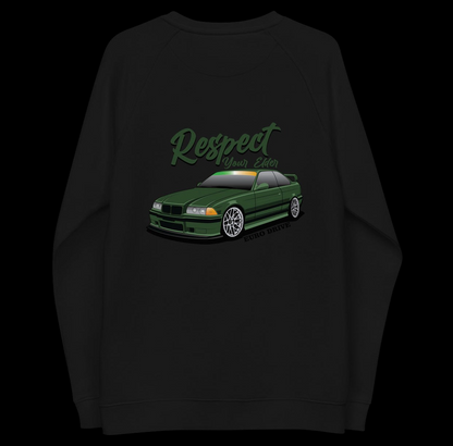 IRL Respect your Elders Organic Raglan Sweatshirt