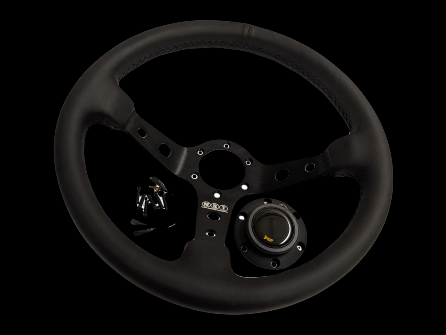 NST LEATHER STEERING WHEEL