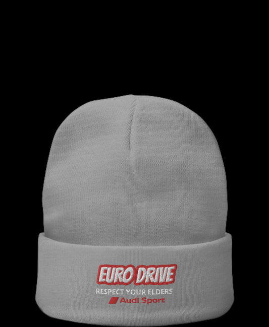 Audi Embroidered Beanie - EURO DRIVE LLC