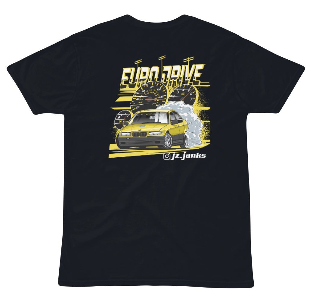 E36 4Cyl GRASSROOTS - T-Shirt - EURO DRIVE LLC