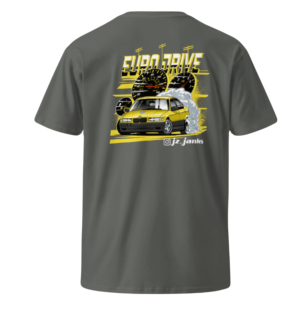 E36 4Cyl GRASSROOTS - T-Shirt - EURO DRIVE LLC