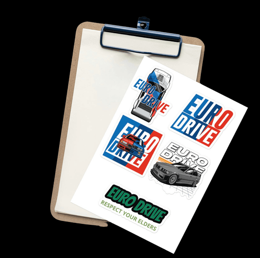 EURO Drive Sticker Pack - EURO DRIVE LLC