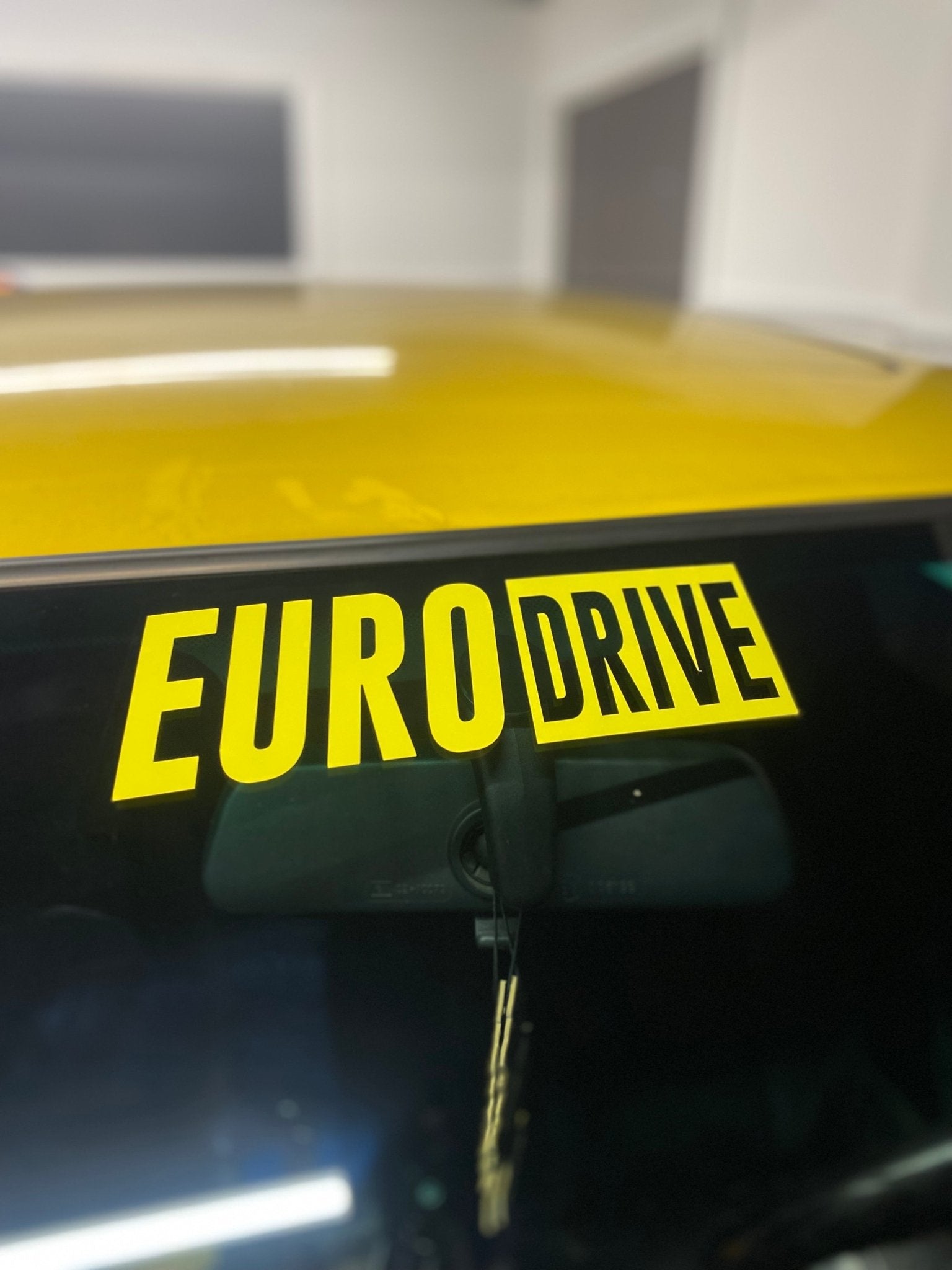 Eurodrive// Viynl Logo sticker - EURO DRIVE LLC