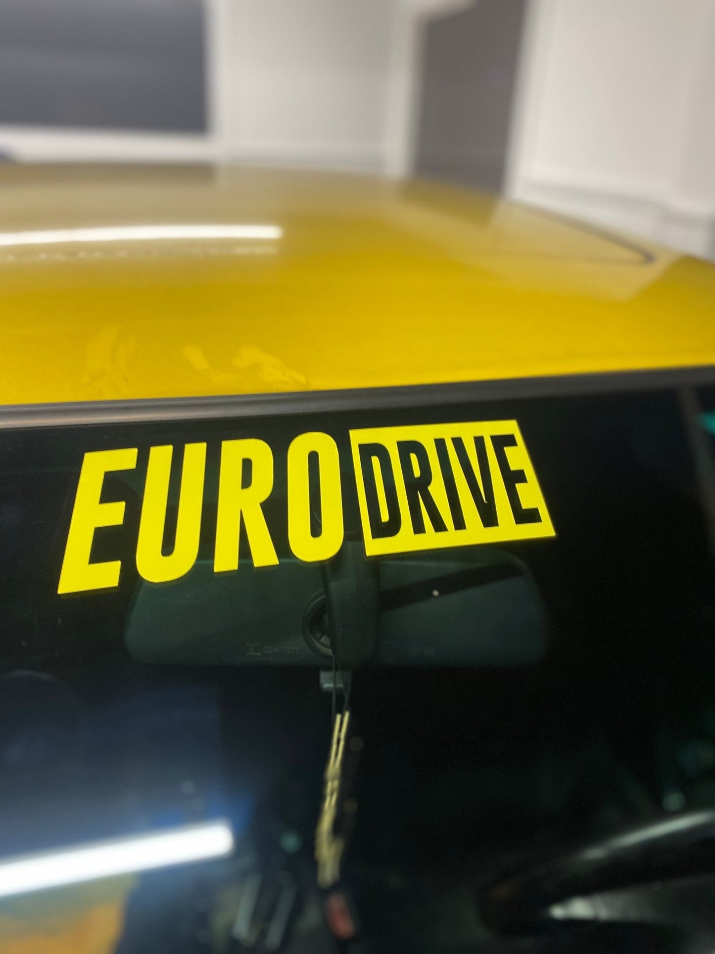 Eurodrive// Viynl Logo sticker - EURO DRIVE LLC