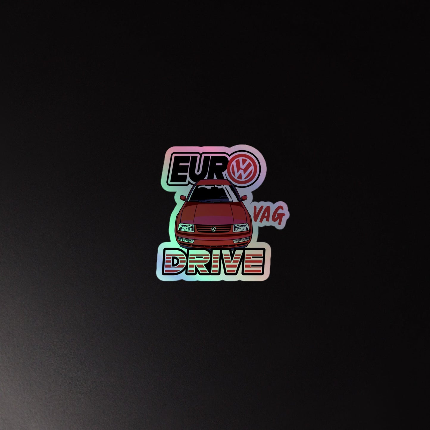 Jetta Holographic stickers - EURO DRIVE LLC